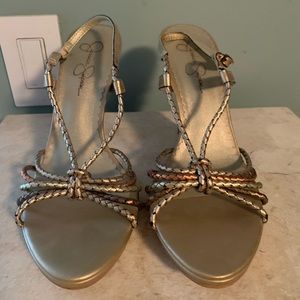 Jessica Simpson strapped sandals